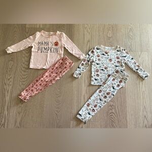 Chick Pea Toddler Girl Halloween PJs - Bundle of 2
